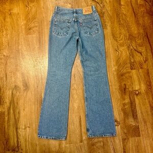 Vintage 517 Slim Fit Boot Cut Levi’s Jeans. Paper Tag. 7 Jr. L. 27